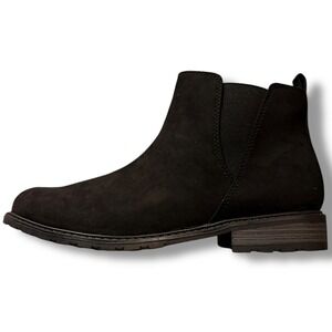 NIB Sonoma Lottie Black Micro Memory Foam Chelsea Boots Womens Sz 7.5 M